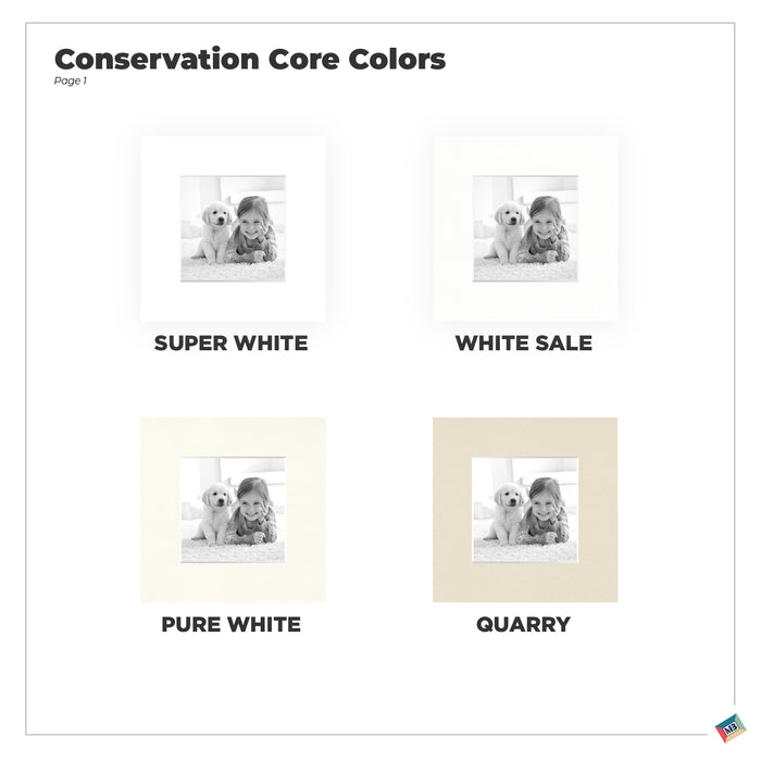 14x14 Conservation Double Matboard