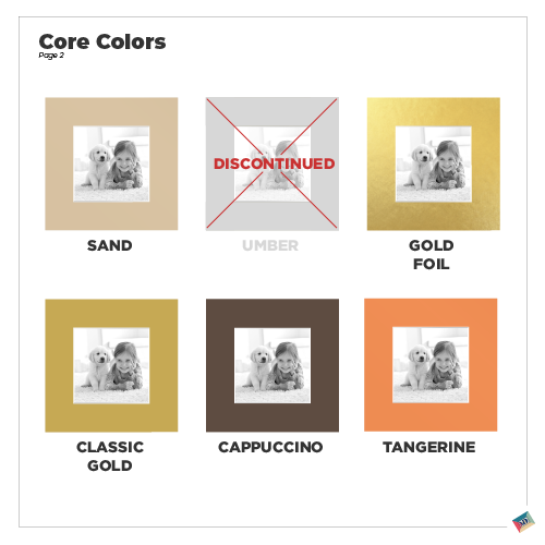 10x10 Premium Single Matboard